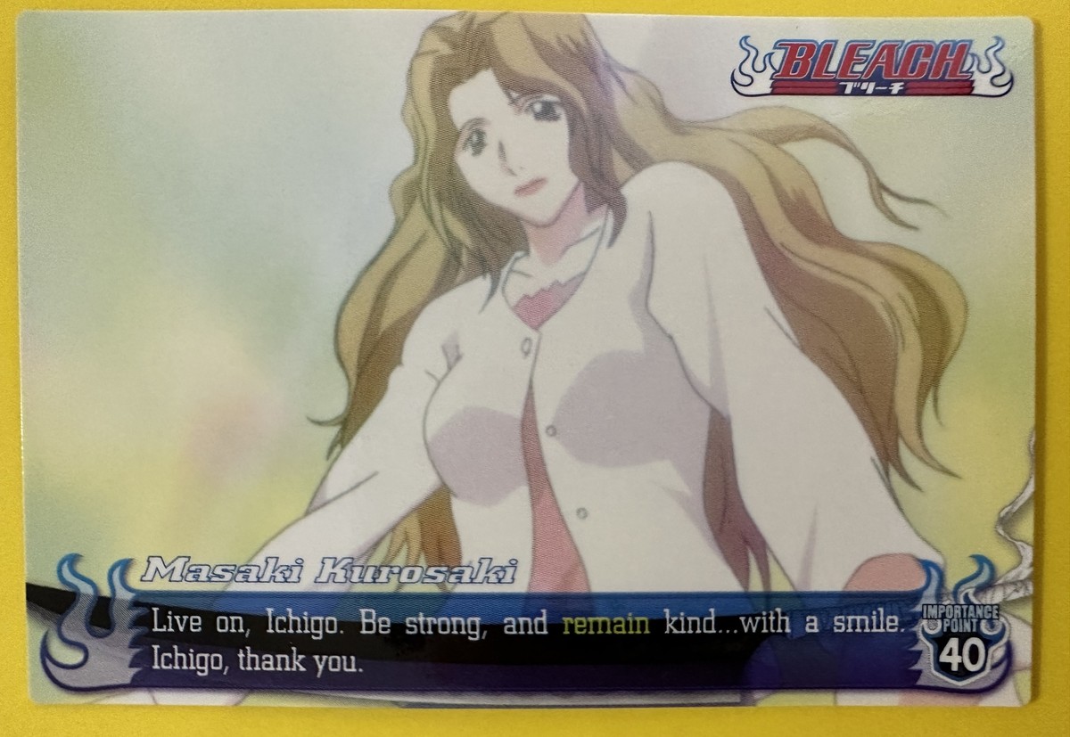 Bleach MASAKI No.10 CHARACTER ENGLISH WORD CARD Japan Shueisha | eBay