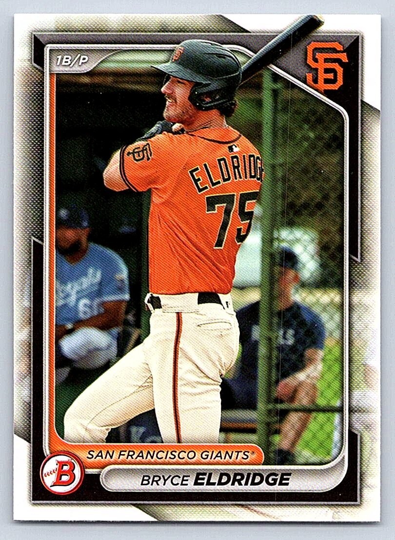 BRYCE ELDRIDGE  GIANTS    2024 BOWMAN PROSPECTS #BP-134