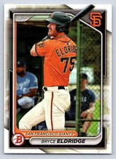 BRYCE ELDRIDGE  GIANTS    2024 BOWMAN PROSPECTS #BP-134
