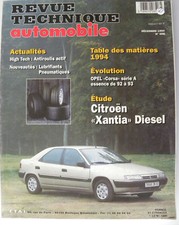 Revue technique Citroen XANTIA