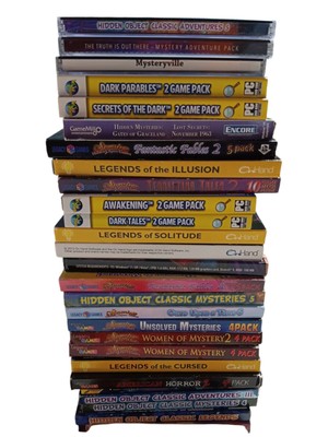 37 pc cd-rom games. Lot Of 37 Computer  Action Adventure Drama Mystery Video 