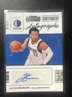 Jalen Brunson Auto 2021-22 Panini Contenders /199 Dallas Mavericks #CA-JBR