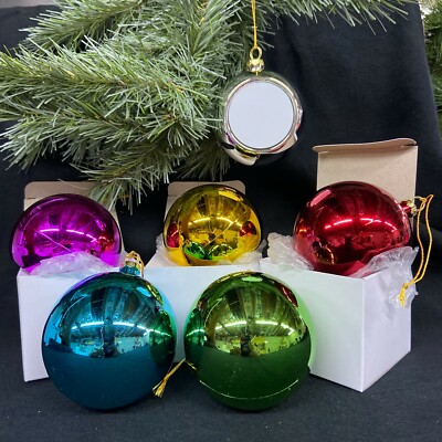 Trump 2020 Double-Sided Christmas Ornament – Round Aluminum, MAGA/KAG Theme