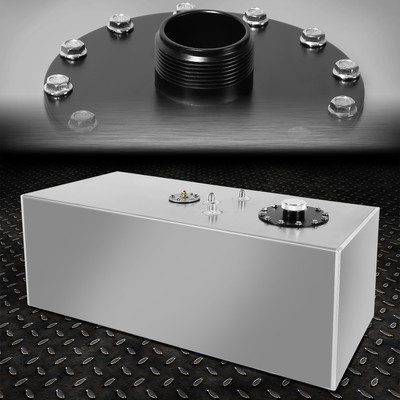 #ad #ad 21 Gallon Lightweight Aluminum Racing Drift Fuel Cell Tank w CapLevel Sender $100.41