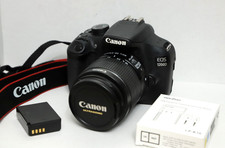 Canon EOS 1200D 18.0MP DSLR Camera w/ EF-S 18-55mm Lens - Only 7k Shutter Count