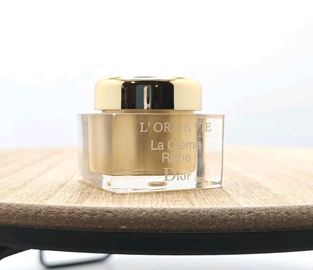 NEW Dior L'Or De Vie La Créme Riche Face Cream Sample Size 5 ml