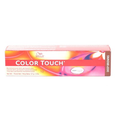 Wella Color Touch Deep Brown Shades 2 oz