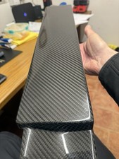 BMW M5 Carbon Bumper Front Number Plate M Performance Splitter F90 by UKCarbon