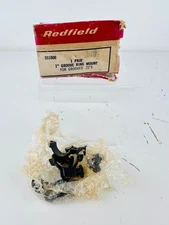 Vintage NOS Redfield 551000 1 Pair 1" Groove Ring Mount For Grooved .22's
