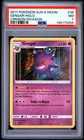 2017 POKEMON SUN & MOON CRIMSON INVASION #38 GENGAR-HOLO PSA 7
