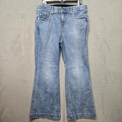 Torrid 16S Bombshell Flare Premium Stretch Light Wash Jeans Classic Casual City