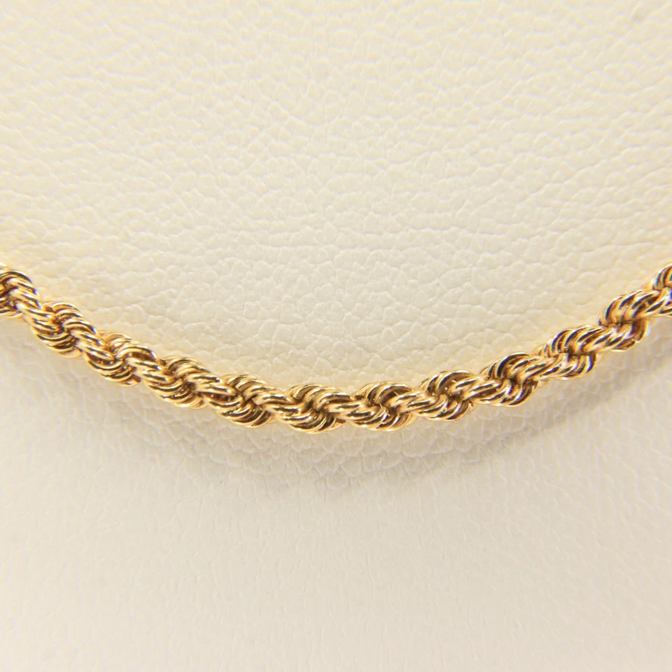 Vintage 18ct Gold Chopard Necklace 20 Inch Rope Chain Designer Yellow Gold - Image 4 of 4
