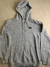 Vans Small Pull Over Hoodie Light Weight Gray With Small Zipper