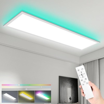 LED Panel Deckenleuchte mit Fernbedienung 120x30cm 40W