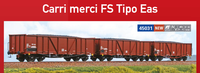 Acme 45031 Set Von 3 Wagen EAO Mit Kohleladung