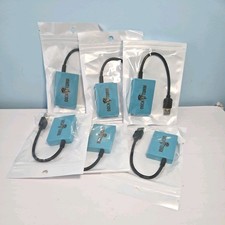 DOCK STORM Dock Torm USB 4-Port Extender Blue Dock Hub New In Package