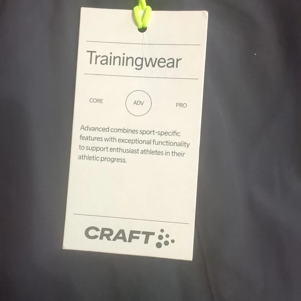 Pantalones Cortos Elastizados 2 en 1 Craft Para Hombre ADV Essence 5" Pequeños Negros - 2025 Nuevos con Etiquetas Foto 4 de 4