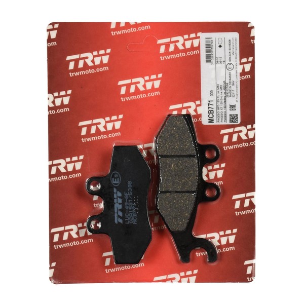 TRW Bremsbelag (FüR: Piaggio Medley 125 ABS I-Get RP8MD01 21-22 Hinten )-image