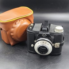Agfa Clack Vintage Camera - Untested, Signs of Use, w/ Carry Bag