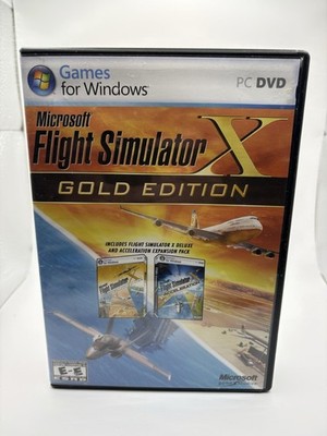 Microsoft Flight Simulator X: Gold Edition (PC: Windows, 2008)