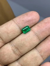 Natural Zambian Emerald 1.80 Crt 8x6x4 mm Octagon Cut Loose Gemstone For Jewelry