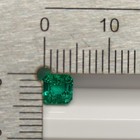 Natural Emerald 0.59 ct, approx. 4.8mm x 4.7mm x 3.4mm, Jewelry Removal e0012 — photo 3