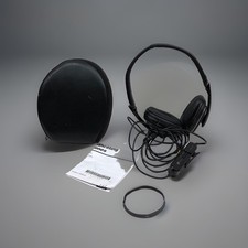Sony MDR-NC40 Noise Cancelling Headphone Black With case  Paperwork