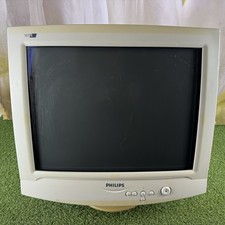 Monitor CRT Philips 107E21 17 pollici vintage 17" retro gaming