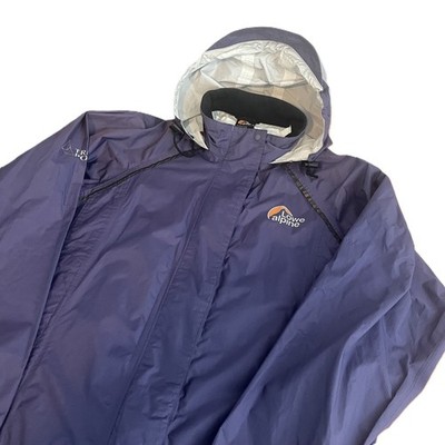 Lowe Alpine wasserdichte Jacke Damen klein lila Vintage Triple Point sehr guter Zustand Wandern 
