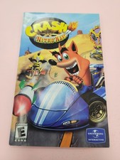 Crash Nitro Kart PS2 Manual Only