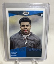 EZEKIEL ELLIOTT   OSU GLOSSY BLUE ROOKIE #59 COWBOYS RC 2016 SAGE HIT 3A