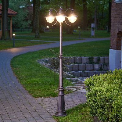 Lindby Kandelaber Eddie Gartenleuchte Gartenlampe Lampe Sockelleuchte SIEHE TEXT