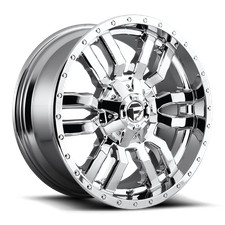 20x9 Fuel D631 Sledge Chrome Plated Wheel 5x5.55x150 1mm