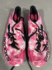 Brooks Mach 15 Featherlite Metal Spike Track Field Pink Cleats Wmn  s Sz 7 M