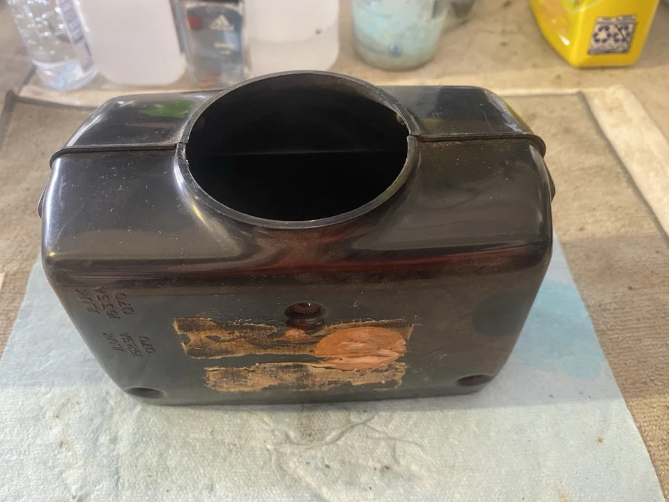 Cubierta de moldura de columna de dirección negra OEM Jaguar XJS V12 XJ6 1981-91 Foto 4 de 4