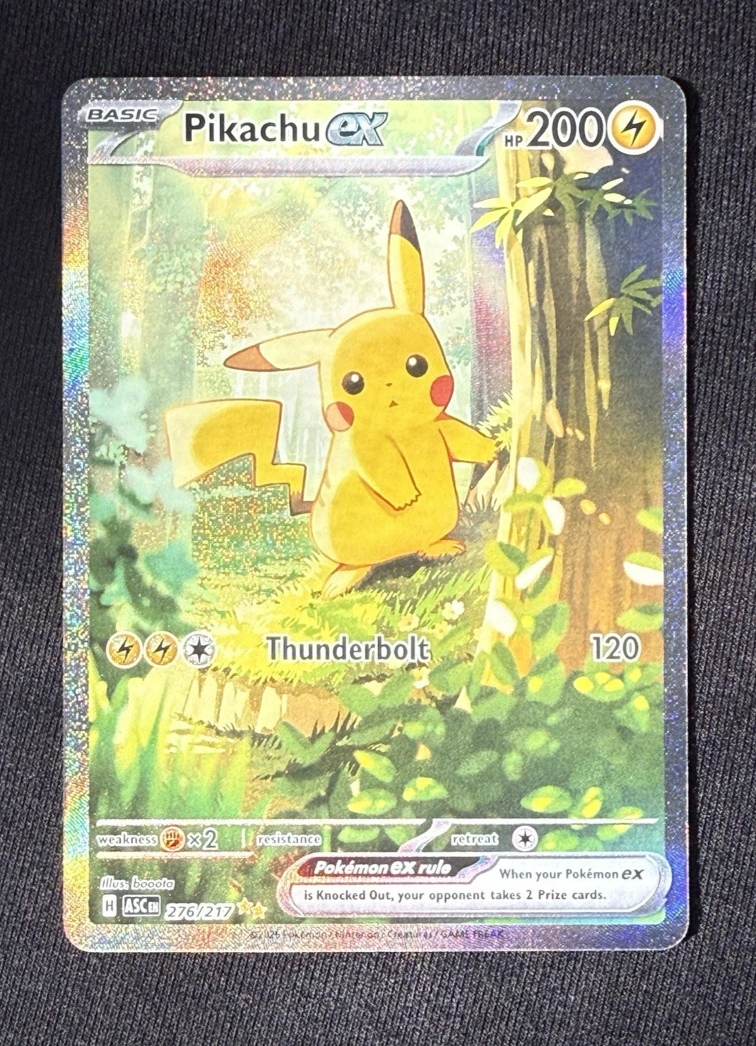 Pikachu ex - Ascended Heroes #276 Price & Value ($963.86) | PokeScope