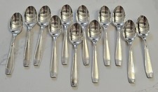 CHRISTOFLE 12 CUILLÈRES À CAFÉ, EXPRESSO  MOKA MÉTAL ARGENTÉ. Neuves. 10 cm