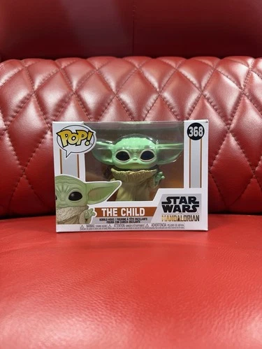 FUNKO POP! Star Wars Mandalorian The Child #369 Baby Yoda Grogu 10" Vinyl Figure