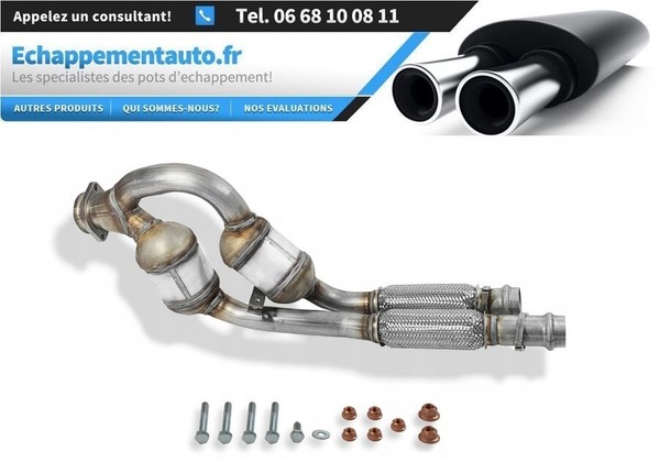 Katalysator Bmw Serie 5 E39 2.5/3.0 18317785911 18312247991 18317785557-image