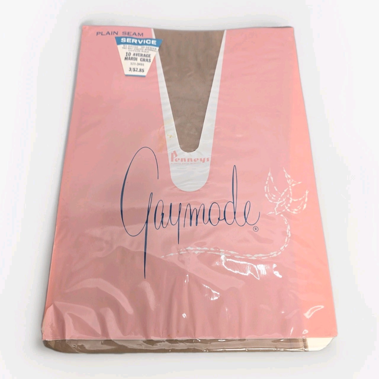 ​Vintage JCPenney Penneys GAYMODE Pantyhose Stockings NIP NWT Mardi Gras 10