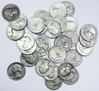 *LOT OF 30 SILVER WASHINGTON QUARTERS* NR #G4181