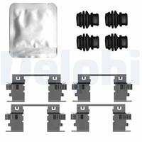 Delphi ZubehöRsatz, Scheibenbremsbelag LX0799 FüR Honda Mitsubishi