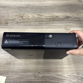 Microsoft Xbox 360 E Console Only Black System Tested & Working NO HARDDRIVE #2