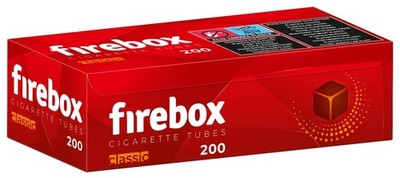 Firebox Classic Hülsen Full Flavour Zigarettenhülsen (50x 200 St. = 10.000 St.)