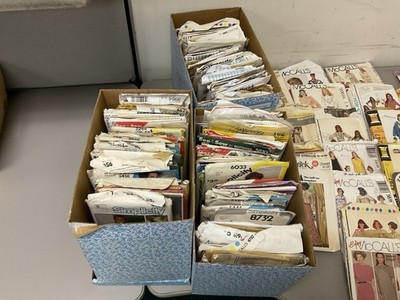 HUGE Lot 100s Mccalls Simplicity. Butterick Sewing & Craft Patterns. 60 s-90 s