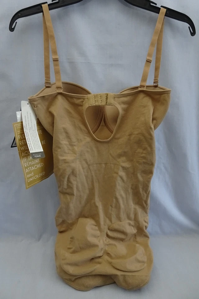 BODY WRAP Firm Control Bodysuit 44003 Nude Large NEW  3 way NWT - Image 2 of 4