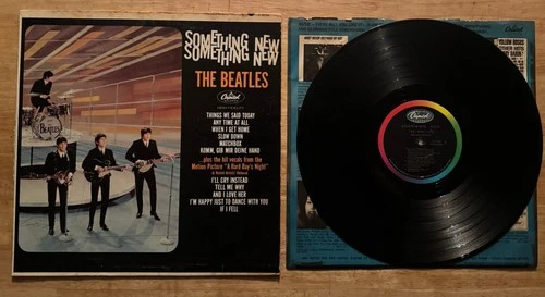 33 12" LP THE BEATLES SOMETHING NEW CAPITOL MONO T 2108