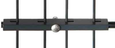 Doppelstabmattenzaun U-Verbinder Mattenverbinder L: 190mm Lang RAL Feuerverzinkt