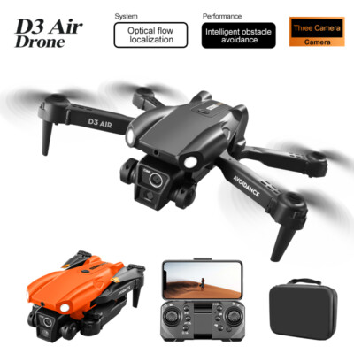 DLRC D3 Air Drone WIFI FPV 4K HD Cameras Obstacle