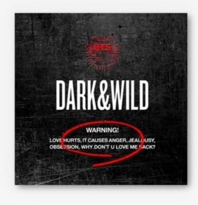 BTS Dark & Wild Album CD (K-Pop)